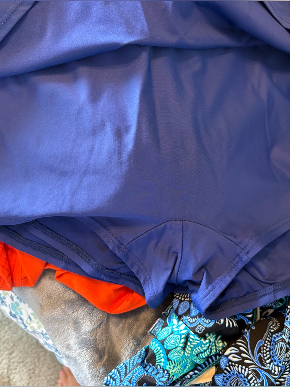 Sunsets Sporty Swim Skirt XL Royal Blue - Picture 4 of 6
